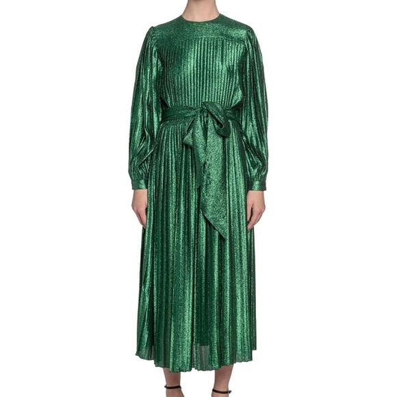 Marc Jacobs Dresses & Skirts - Marc Jacobs Emerald Green Runway Dress from Fall 2019